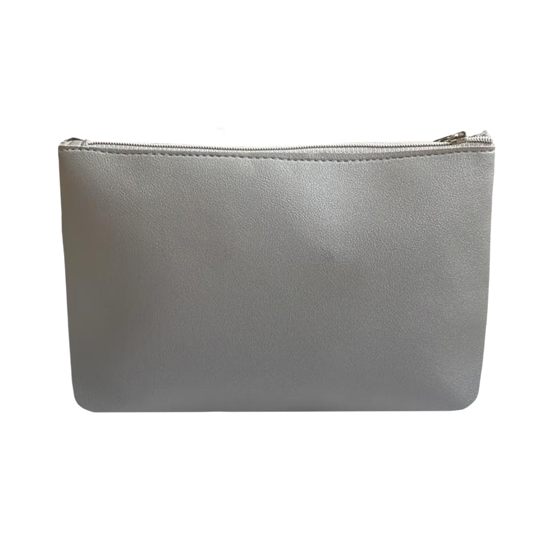 grey pouch