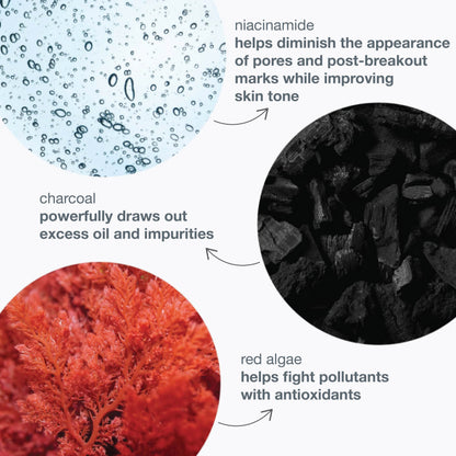 daily superfoliant exfoliating face scrub with charcoal