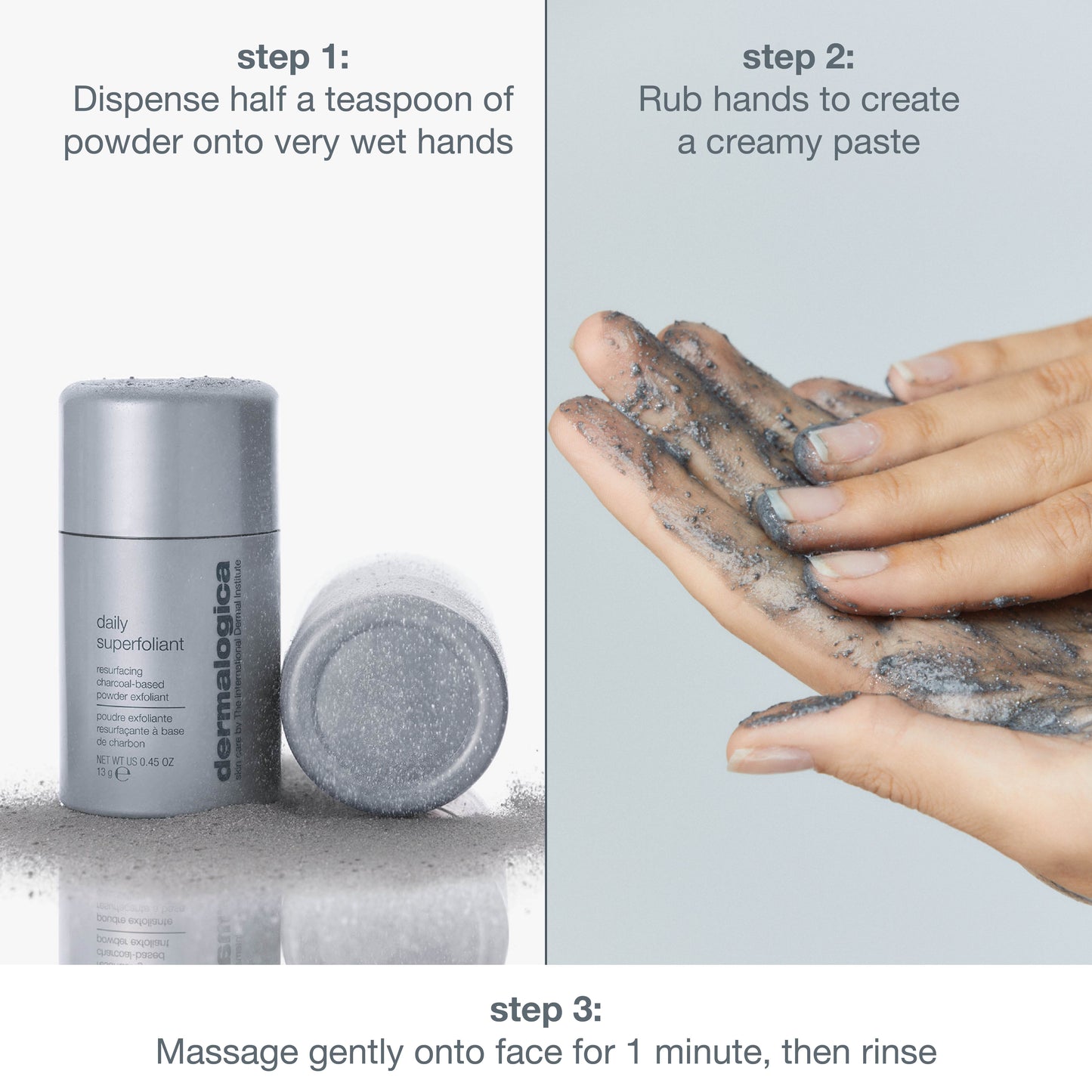 daily superfoliant exfoliating face scrub with charcoal