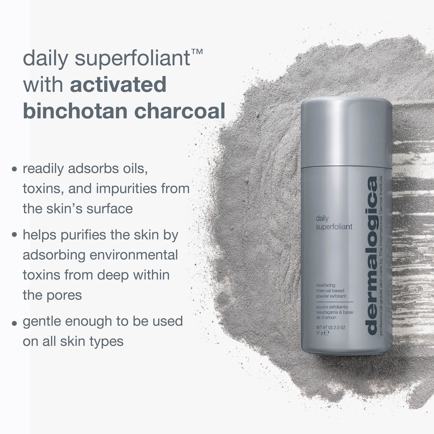 daily superfoliant exfoliating face scrub with charcoal